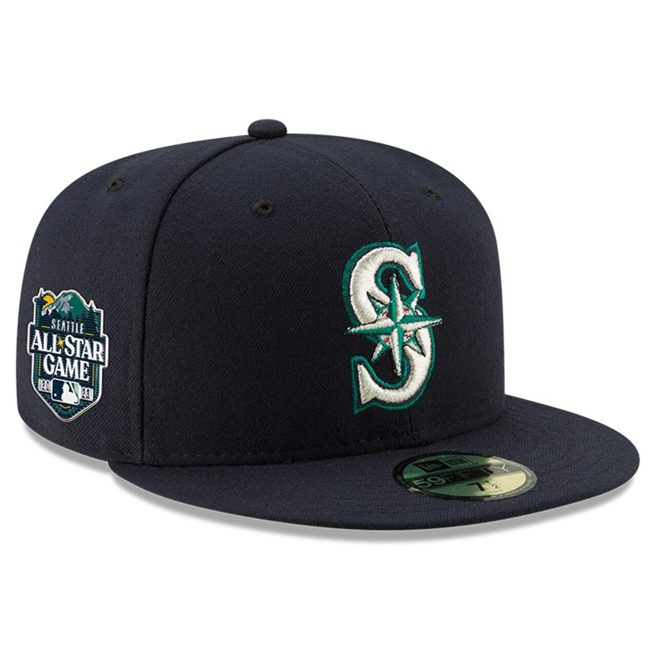 Men's Seattle Mariners New Era Navy 2023 All-Star Game Authentic Collection On-Field 59FIFTY Fitted Hat 1 Men's Seattle Mariners New Era Navy 2023 All-Star Game Authentic Collection On-Field 59FIFTY Fitted Hat