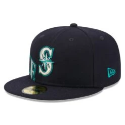 Men's Seattle Mariners New Era Navy Arch 59FIFTY Fitted Hat -Hat Shop mens new era navy seattle mariners arch 59fifty fitted hat ss5 p 4998637pv 3u uzvglfuttlda1vcszphuv wt4ruej6jccug86qsju0