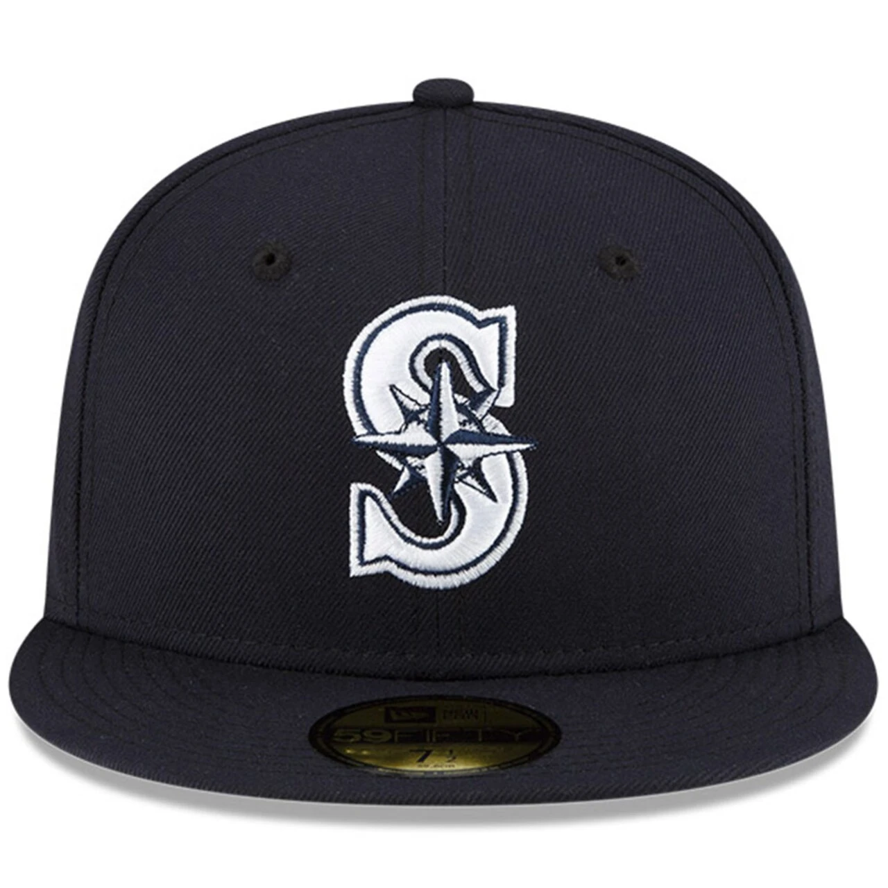 Men's Seattle Mariners New Era Navy FEATURE X MLB 59FIFTY Fitted Hat 2 Men's Seattle Mariners New Era Navy FEATURE X MLB 59FIFTY Fitted Hat - Image 2