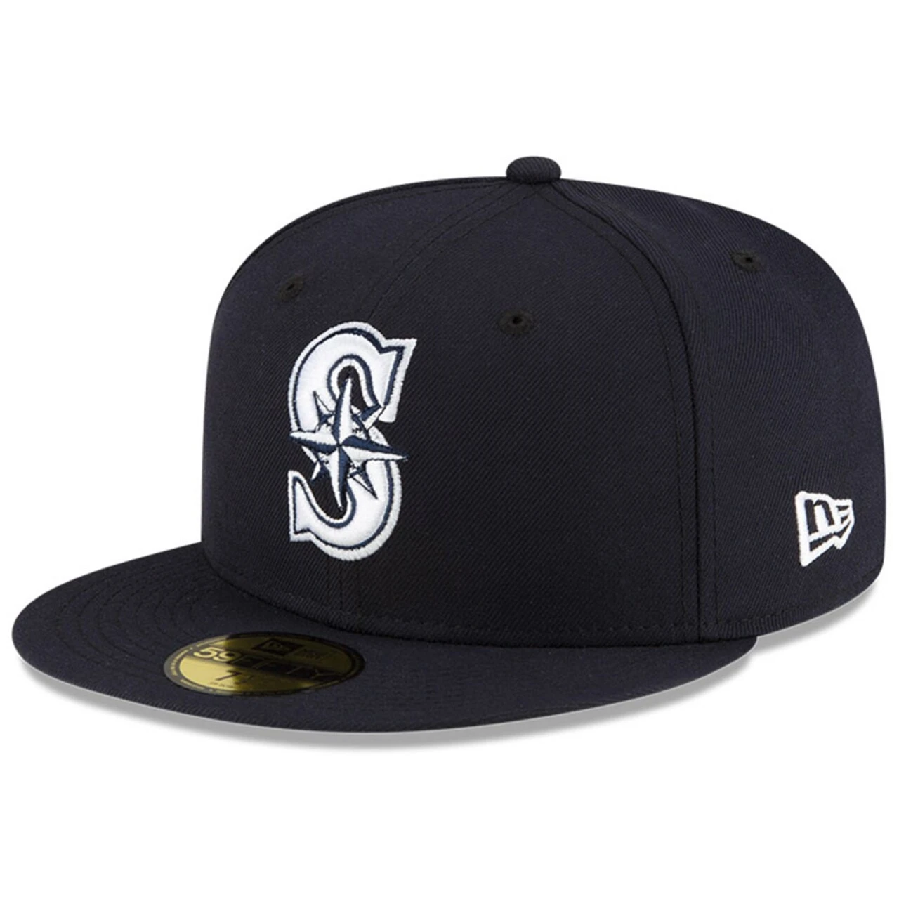 Men's Seattle Mariners New Era Navy FEATURE X MLB 59FIFTY Fitted Hat 3 Men's Seattle Mariners New Era Navy FEATURE X MLB 59FIFTY Fitted Hat - Image 3