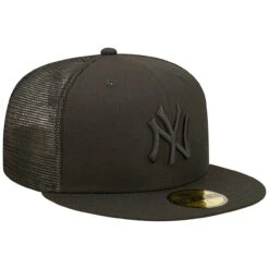 Men's New York Yankees New Era Blackout Trucker 59FIFTY Fitted Hat -Hat Shop mens new era new york yankees blackout trucker 59fifty fitted hat pi4582000 altimages ff 4582686 d6eb5deb179da863ed7aalt3 full
