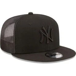 Men's New York Yankees New Era Blackout Trucker 9FIFTY Snapback Hat 6 Men's New York Yankees New Era Blackout Trucker 9FIFTY Snapback Hat -Hat Shop mens new era new york yankees blackout trucker 9fifty snapback hat pi4416000 altimages ff 4416135 23c586ba7e48e6598cdaalt3 full