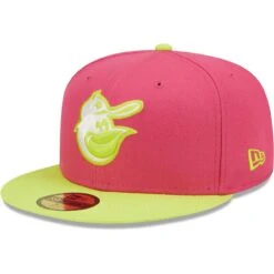 Men's Baltimore Orioles New Era Pink 1983 World Series Champions Beetroot Cyber 59FIFTY Fitted Hat 6 Men's Baltimore Orioles New Era Pink 1983 World Series Champions Beetroot Cyber 59FIFTY Fitted Hat -Hat Shop mens new era pink baltimore orioles 1983 world series champions beetroot cyber 59fifty fitted hat pi4692000 altimages ff 4692805 5d4a740e22668085d1f6alt3 full