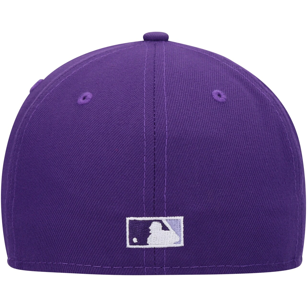 Men's Los Angeles Dodgers New Era Purple Lavender Undervisor 59FIFTY Fitted Hat 4 Men's Los Angeles Dodgers New Era Purple Lavender Undervisor 59FIFTY Fitted Hat - Image 4
