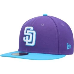 Men's San Diego Padres New Era Purple Vice 59FIFTY Fitted Hat -Hat Shop mens new era purple san diego padres vice 59fifty fitted hat ss5 p 200003596pv 3u g64de0jdtf3w0rsp4234v 6b3evd8hagpf2944g6tx