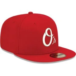 Men's Baltimore Orioles New Era Red White Logo 59FIFTY Fitted Hat -Hat Shop mens new era red baltimore orioles white logo 59fifty fitted hat pi4692000 altimages ff 4692876 596f71359e866f3aa447alt3 full