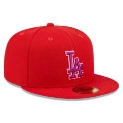 Men's Los Angeles Dodgers New Era Red Purple Undervisor 59FIFTY Fitted Hat 6 Men's Los Angeles Dodgers New Era Red Purple Undervisor 59FIFTY Fitted Hat -Hat Shop mens new era red los angeles dodgers purple undervisor 59fifty fitted hat pi4582000 altimages ff 4582726 a73da2716f3dc1a1d06balt3 full
