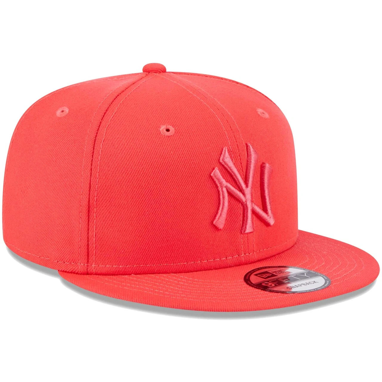 Men's New York Yankees New Era Red Spring Color Basic 9FIFTY Snapback Hat 3 Men's New York Yankees New Era Red Spring Color Basic 9FIFTY Snapback Hat - Image 3