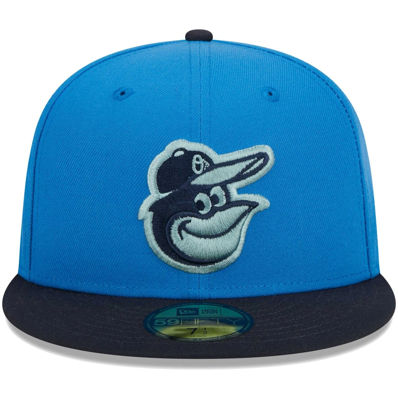 Men's Baltimore Orioles New Era Royal 59FIFTY Fitted Hat 2 Men's Baltimore Orioles New Era Royal 59FIFTY Fitted Hat - Image 2