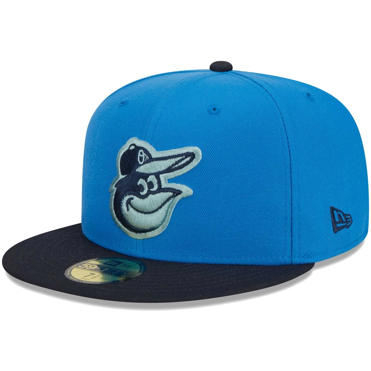 Men's Baltimore Orioles New Era Royal 59FIFTY Fitted Hat 3 Men's Baltimore Orioles New Era Royal 59FIFTY Fitted Hat - Image 3