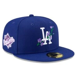 Men's Los Angeles Dodgers New Era Royal 1988 World Series Bloom Side Patch 59FIFTY Fitted Hat