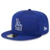 Men's Los Angeles Dodgers New Era Royal 2023 Clubhouse 59FIFTY Fitted Hat
