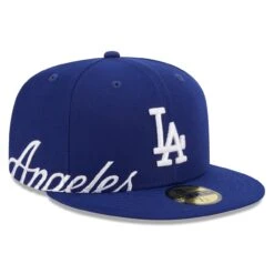 Men's Los Angeles Dodgers New Era Royal Arch 59FIFTY Fitted Hat