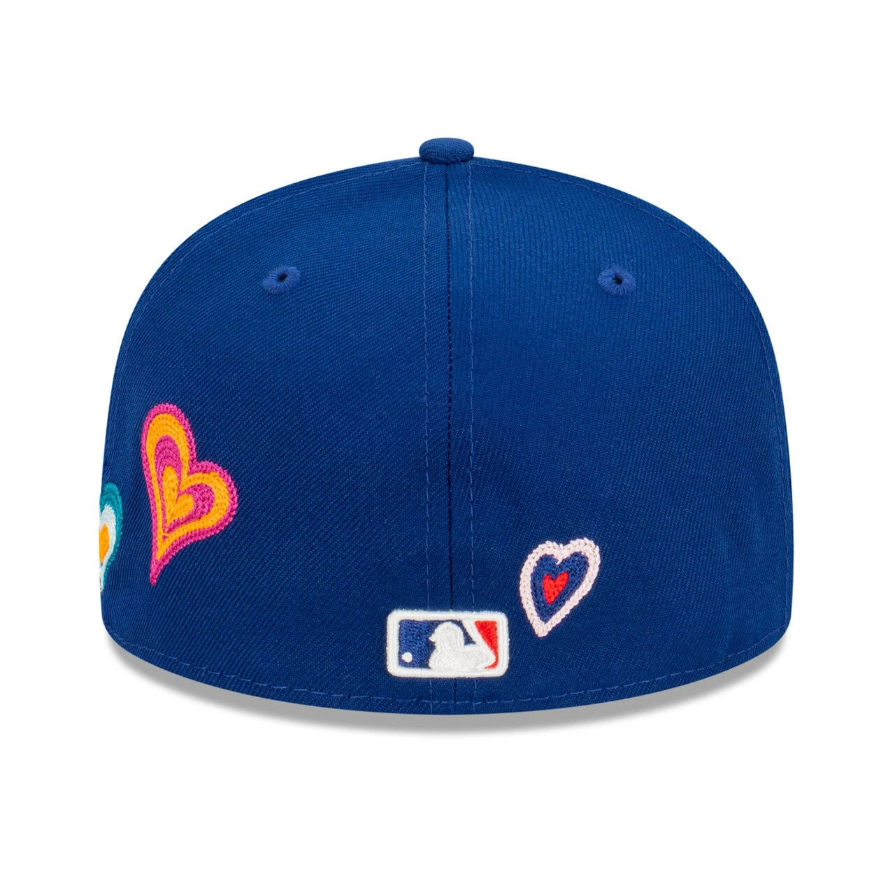 Men's Los Angeles Dodgers New Era Royal Chain Stitch Heart 59FIFTY Fitted Hat 4 Men's Los Angeles Dodgers New Era Royal Chain Stitch Heart 59FIFTY Fitted Hat - Image 4
