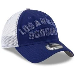 Men's Los Angeles Dodgers New Era Royal Frayed Wordmark Trucker 9TWENTY Adjustable Hat -Hat Shop mens new era royal los angeles dodgers frayed wordmark trucker 9twenty adjustable hat pi4172000 altimages ff 4172661 8588a328a379f26156a8alt3 full
