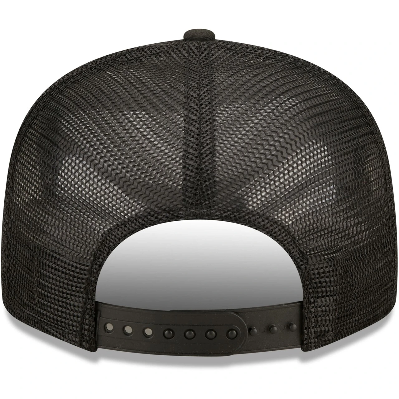 Men's Seattle Mariners New Era Blackout Trucker 9FIFTY Snapback Hat 4 Men's Seattle Mariners New Era Blackout Trucker 9FIFTY Snapback Hat - Image 4