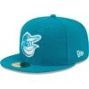 Men's Baltimore Orioles New Era Turquoise 59FIFTY Fitted Hat