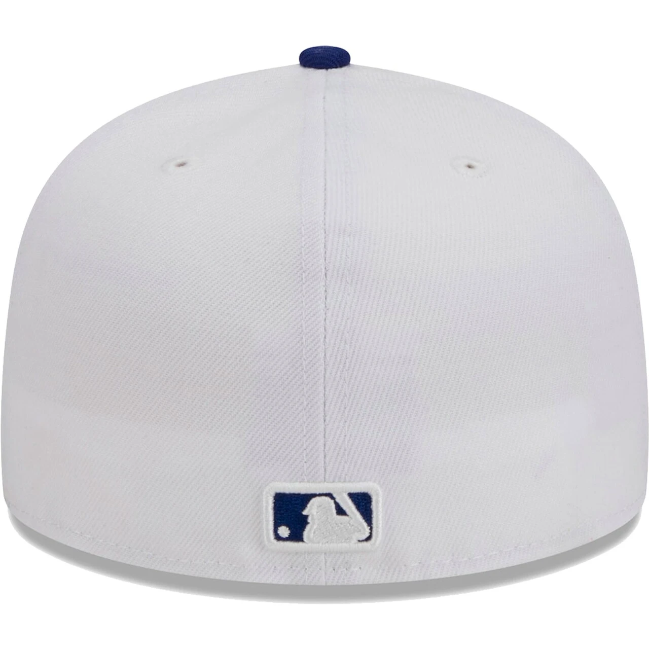 Men's Los Angeles Dodgers New Era White Optic 59FIFTY Fitted Hat 4 Men's Los Angeles Dodgers New Era White Optic 59FIFTY Fitted Hat - Image 4