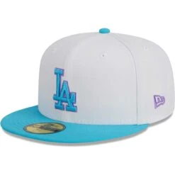 Men's Los Angeles Dodgers New Era White Vice 59FIFTY Fitted Hat 6 Men's Los Angeles Dodgers New Era White Vice 59FIFTY Fitted Hat -Hat Shop mens new era white los angeles dodgers vice 59fifty fitted hat ss5 p 200003644pv 3u m52i7j3s6wgfg7cqme7dv lvfvarr9npve8s6vh2ef