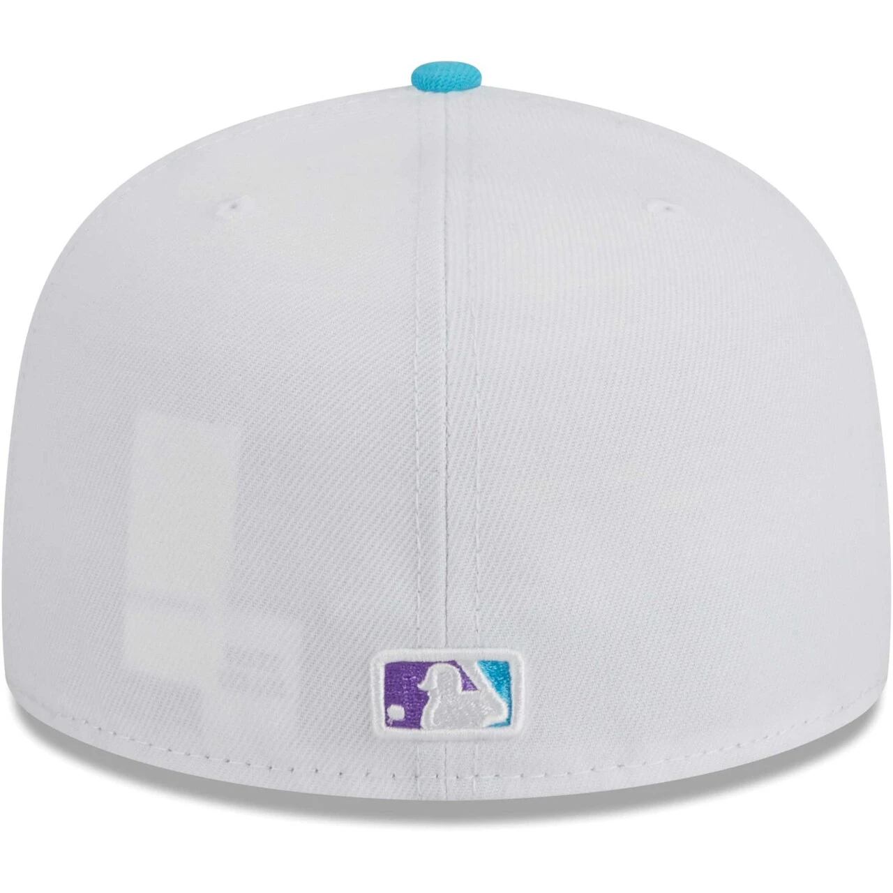 Men's Los Angeles Dodgers New Era White Vice 59FIFTY Fitted Hat 4 Men's Los Angeles Dodgers New Era White Vice 59FIFTY Fitted Hat - Image 4