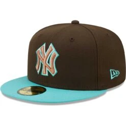 Men's New York Yankees New Era Brown/Mint Walnut Mint 59FIFTY Fitted Hat 6 Men's New York Yankees New Era Brown/Mint Walnut Mint 59FIFTY Fitted Hat -Hat Shop mint new york yankees walnut mint 59fifty fitted hat ss5 p 4937142pv 3u sdcurybzwvgguwdbfc7nv 7qzlpdawvbrgbgzghlhv