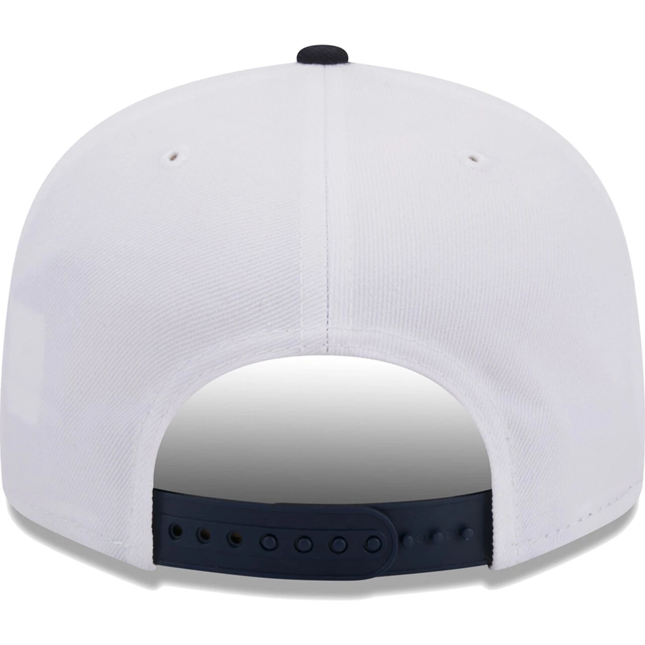 Men's New York Yankees New Era White/Navy Crest 9FIFTY Snapback Hat 4 Men's New York Yankees New Era White/Navy Crest 9FIFTY Snapback Hat - Image 4