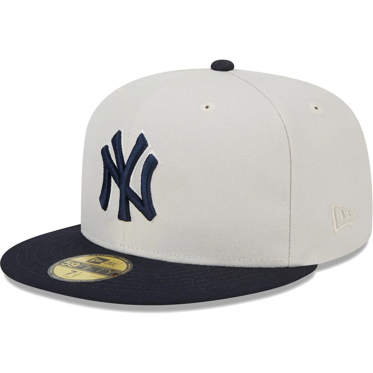 Men's New York Yankees New Era Gray/Navy World Class Back Patch 59FIFTY Fitted Hat 1 Men's New York Yankees New Era Gray/Navy World Class Back Patch 59FIFTY Fitted Hat