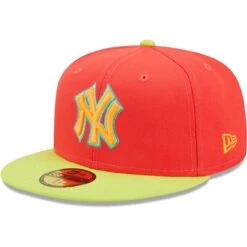 Men's New York Yankees New Era Red/Neon Green Lava Highlighter Combo 59FIFTY Fitted Hat -Hat Shop neon green new york yankees lava highlighter combo 59fifty fitted hat ss5 p 4793614pv 3u ubthitf7hjieyh4n7fngv fzrvwsh4fwcjrhm6xhvn