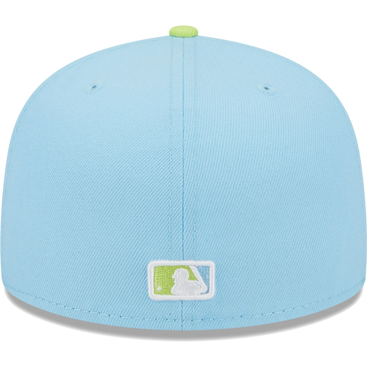 Men's New York Yankees New Era Light Blue/Neon Green Spring Color Two-Tone 59FIFTY Fitted Hat 4 Men's New York Yankees New Era Light Blue/Neon Green Spring Color Two-Tone 59FIFTY Fitted Hat - Image 4