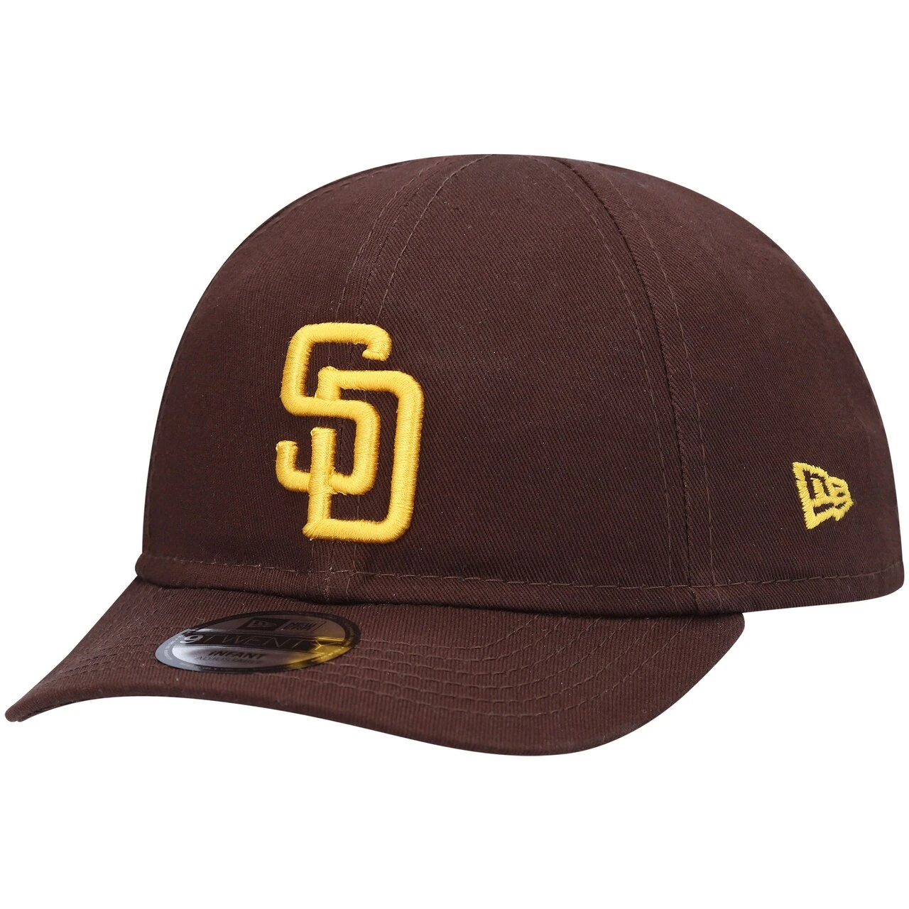 Newborn & Infant San Diego Padres New Era Brown My First 9TWENTY Stretch Fit Hat 1 Newborn & Infant San Diego Padres New Era Brown My First 9TWENTY Stretch Fit Hat