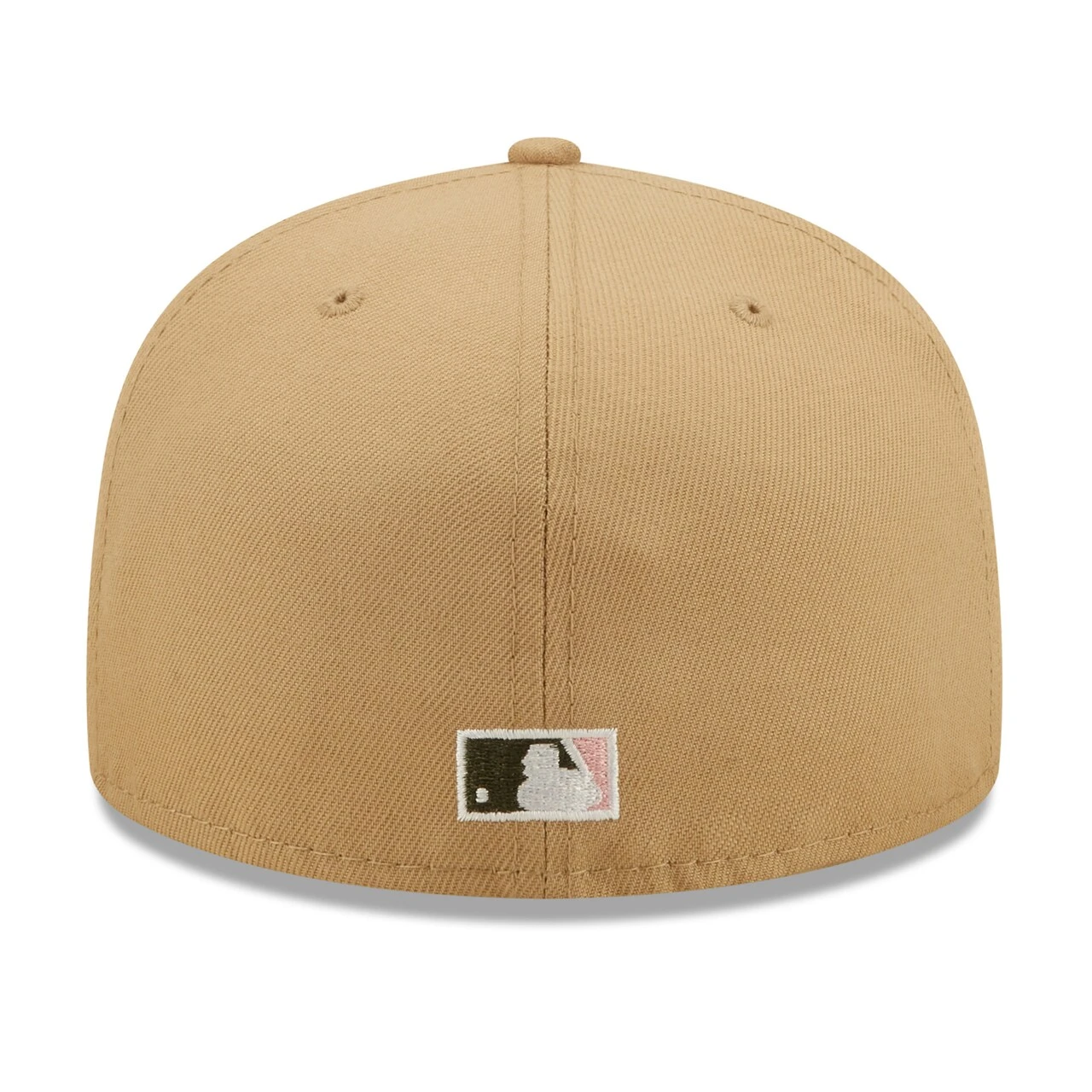Men's Los Angeles Dodgers New Era Khaki/Olive Pink Undervisor 59FIFTY Fitted Hat 4 Men's Los Angeles Dodgers New Era Khaki/Olive Pink Undervisor 59FIFTY Fitted Hat - Image 4