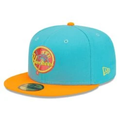 Men's New York Yankees New Era Blue/Orange Vice Highlighter 59FIFTY Fitted Hat -Hat Shop orange new york yankees vice highlighter 59fifty fitted hat ss5 p 4793699pv 3u 34eehuq8sjvduhbkkfodv unihzdoxu5ong9pmzcqn