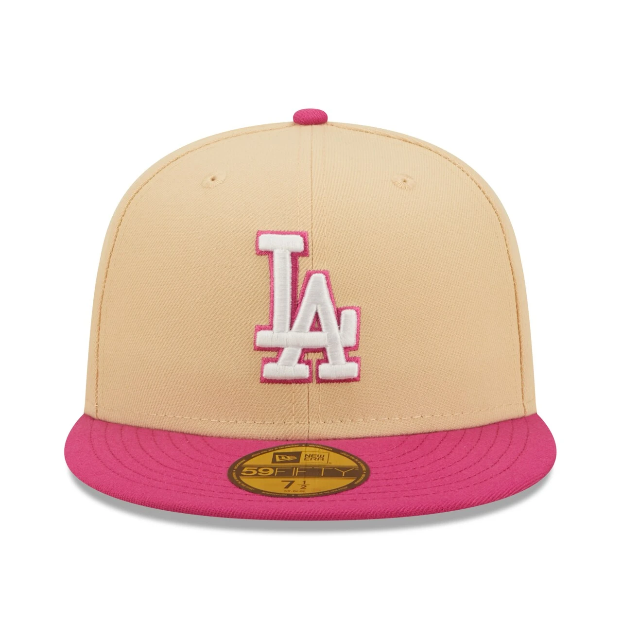 Men's Los Angeles Dodgers New Era Orange/Pink 2020 World Series Mango Passion 59FIFTY Fitted Hat 2 Men's Los Angeles Dodgers New Era Orange/Pink 2020 World Series Mango Passion 59FIFTY Fitted Hat - Image 2