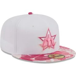 Men's Seattle Mariners New Era White/Pink Flamingo 59FIFTY Fitted Hat -Hat Shop pink seattle mariners flamingo 59fifty fitted hat ss5 p 200016155pv 3u zc0eepzhsbb2uv1doufsv d5a2fey0quhiwkp2da8k