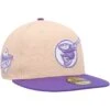 Men's San Diego Padres New Era Orange/Purple 1998 World Series Side Patch 59FIFTY Fitted Hat