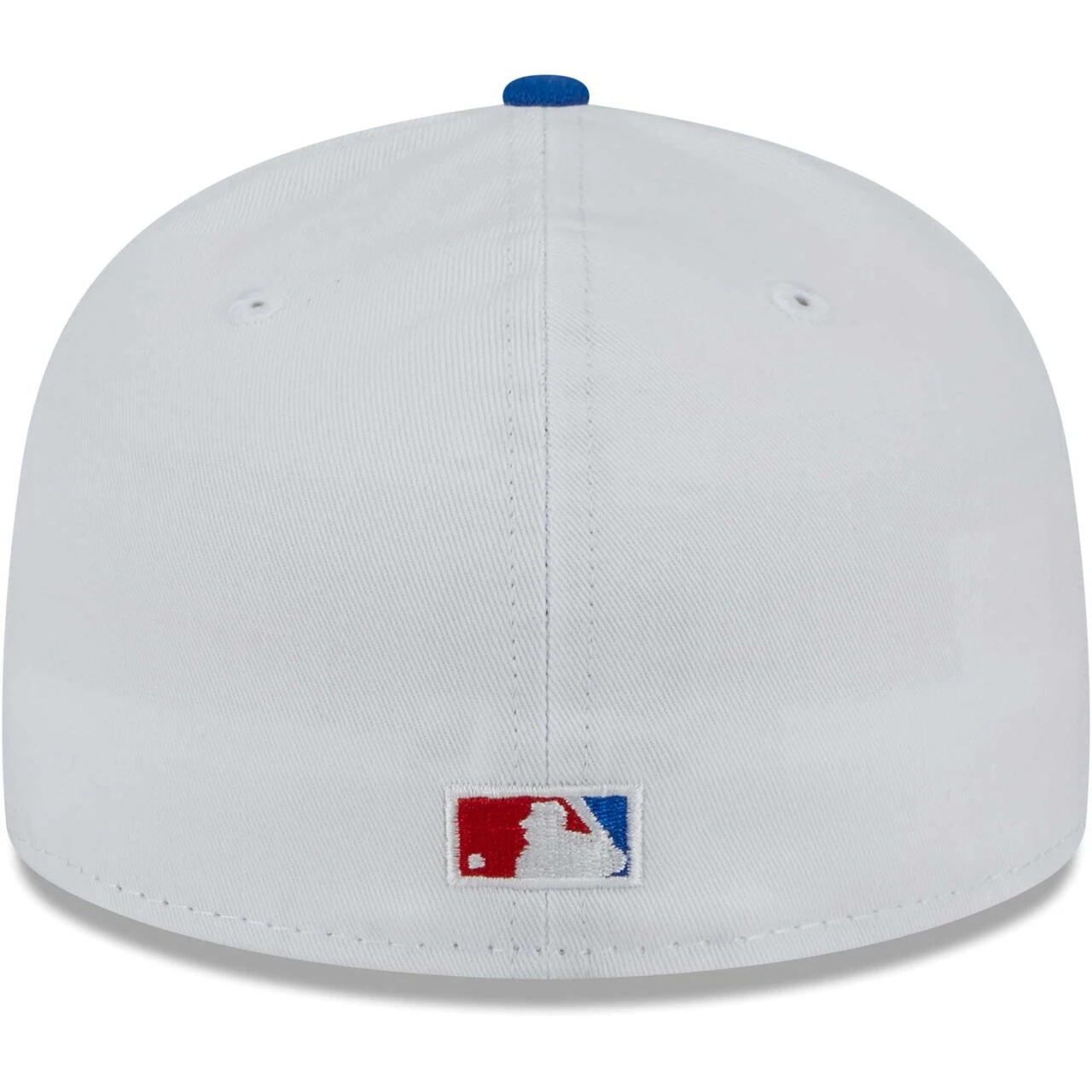 Men's Los Angeles Dodgers New Era White/Red Undervisor 59FIFTY Fitted Hat 4 Men's Los Angeles Dodgers New Era White/Red Undervisor 59FIFTY Fitted Hat - Image 4