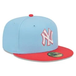 Men's New York Yankees New Era Light Blue/Red Spring Color Two-Tone 59FIFTY Fitted Hat -Hat Shop red new york yankees spring color two tone 59fifty fitted hat ss5 p 5000251pv 3u rptnki1aipnpelnrhmg9v fou52dsqdpmvuz9rqxuo