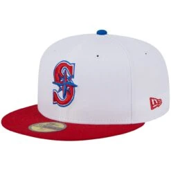 Men's Seattle Mariners New Era White/Red Undervisor 59FIFTY Fitted Hat 6 Men's Seattle Mariners New Era White/Red Undervisor 59FIFTY Fitted Hat -Hat Shop red seattle mariners undervisor 59fifty fitted hat ss5 p 200016052pv 3u xzzj70gbzktfvcbdnwwyv jcy9lqe1gflwh4mo36o3