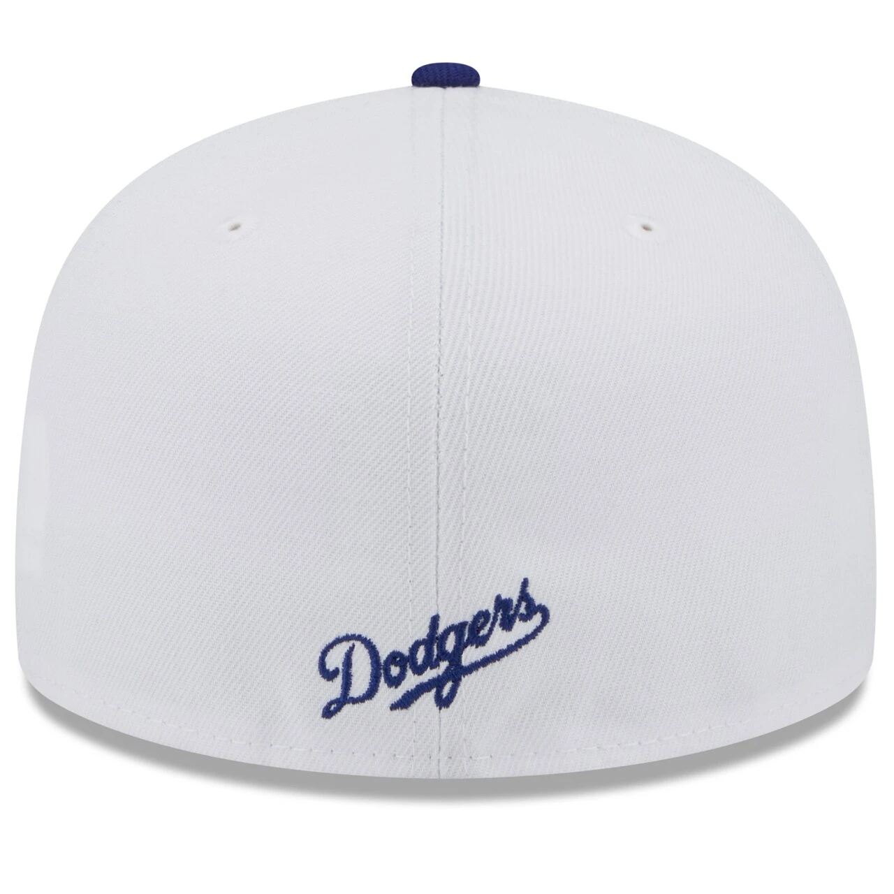 Men's Los Angeles Dodgers New Era White/Royal State 59FIFTY Fitted Hat 4 Men's Los Angeles Dodgers New Era White/Royal State 59FIFTY Fitted Hat - Image 4