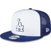 Men's Los Angeles Dodgers New Era Royal/White 2023 On-Field Batting Practice 9FIFTY Snapback Hat