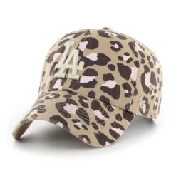 Women's Los Angeles Dodgers '47 Khaki Bagheera Clean Up Adjustable Hat