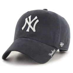 Women's New York Yankees '47 Navy Team Miata Clean Up Adjustable Hat