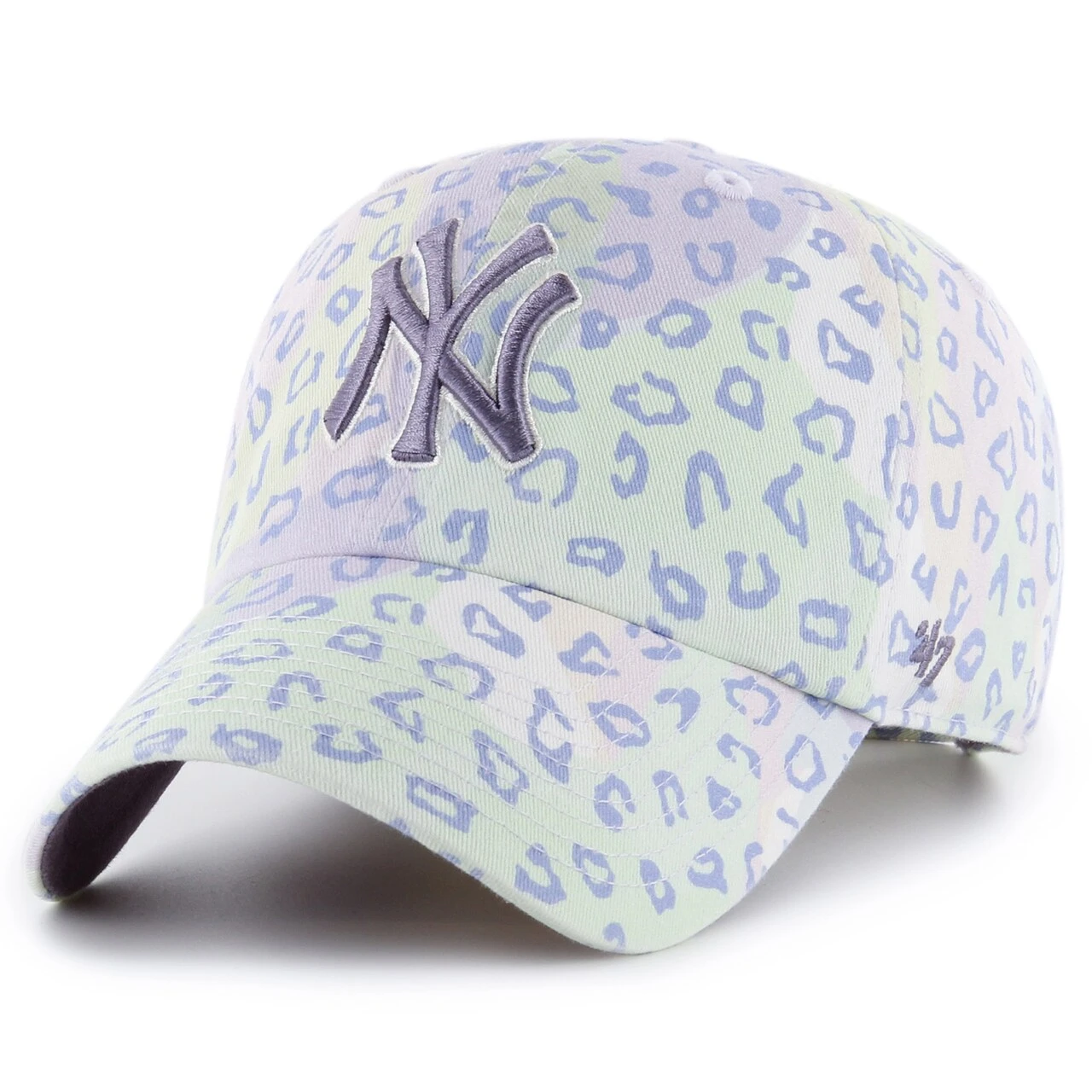 Women's New York Yankees '47 Purple Cosmic Clean Up Adjustable Hat 1 Women's New York Yankees '47 Purple Cosmic Clean Up Adjustable Hat