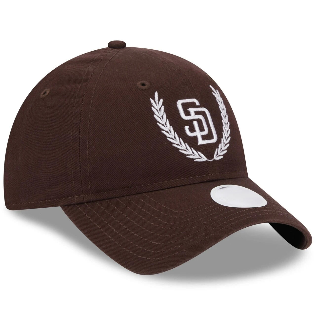 Women's San Diego Padres New Era Brown Leaves 9TWENTY Adjustable Hat 3 Women's San Diego Padres New Era Brown Leaves 9TWENTY Adjustable Hat - Image 3