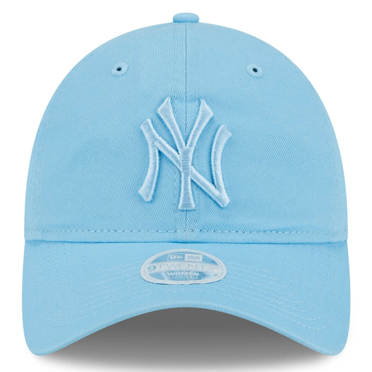Women's New York Yankees New Era Light Blue Doscientos Core Classic 9TWENTY Adjustable Hat 2 Women's New York Yankees New Era Light Blue Doscientos Core Classic 9TWENTY Adjustable Hat - Image 2