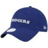 Women's Los Angeles Dodgers New Era Royal Shoutout 9TWENTY Adjustable Hat