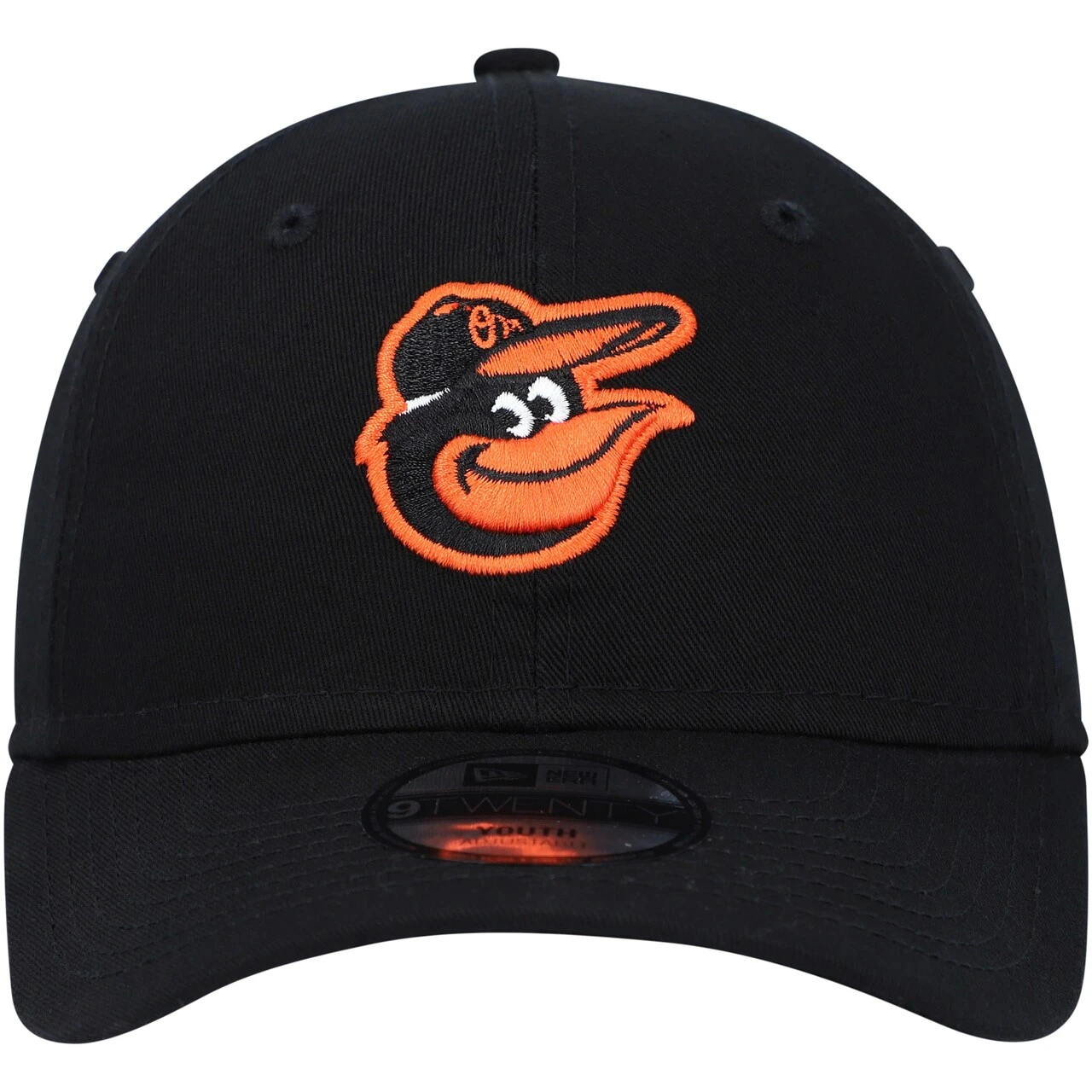 Youth Baltimore Orioles New Era Black Core Classic 9TWENTY Adjustable Hat 2 Youth Baltimore Orioles New Era Black Core Classic 9TWENTY Adjustable Hat - Image 2