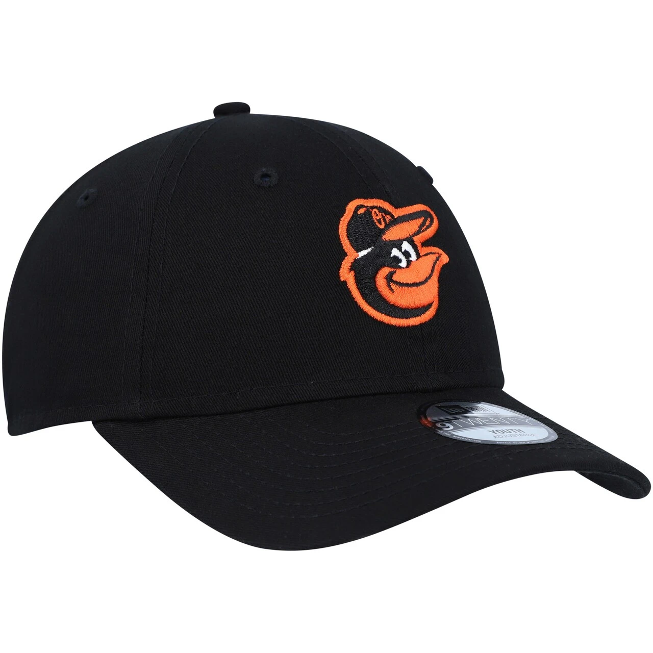 Youth Baltimore Orioles New Era Black Core Classic 9TWENTY Adjustable Hat 3 Youth Baltimore Orioles New Era Black Core Classic 9TWENTY Adjustable Hat - Image 3