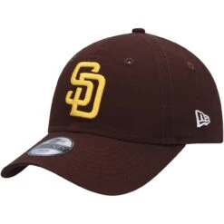 Youth San Diego Padres New Era Brown Core Classic 9TWENTY Adjustable Hat
